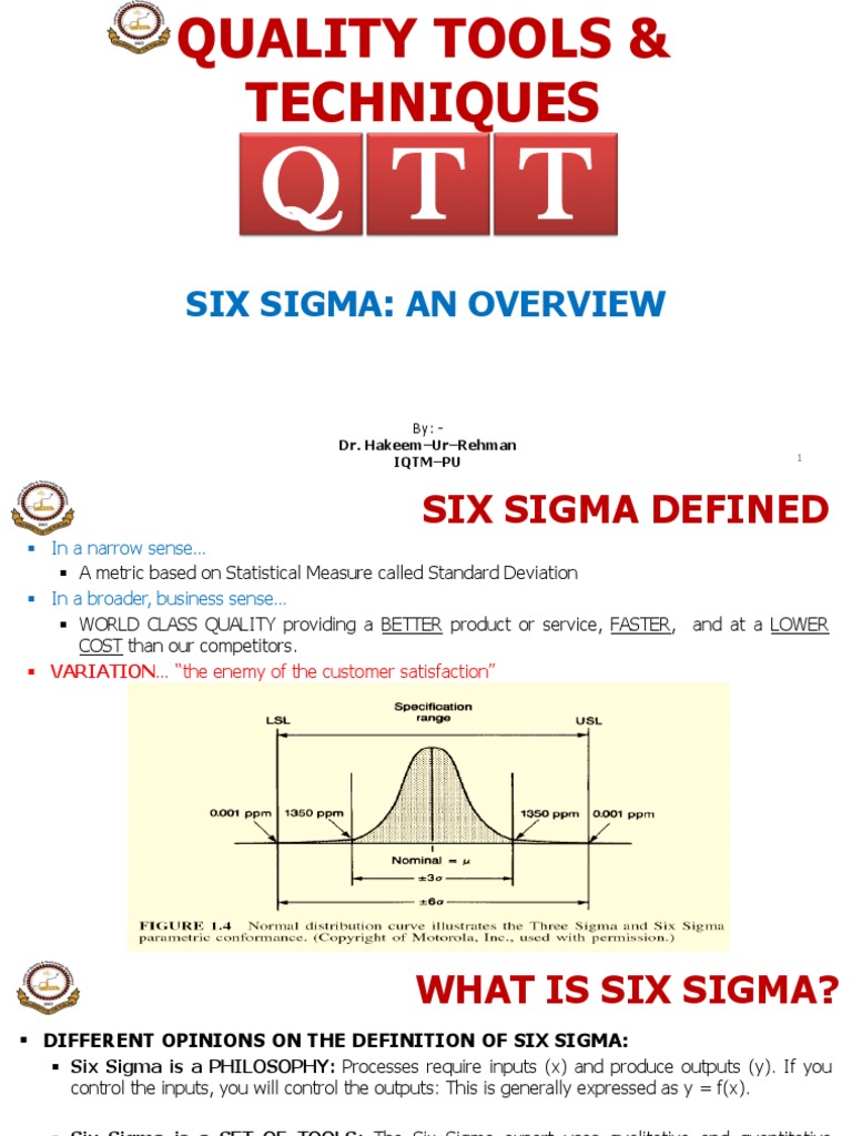Understanding Six Sigma Metrics | PDF | Six Sigma | Standard Deviation