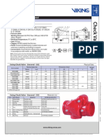 Swing Check Valve - Grooved: Technical Features