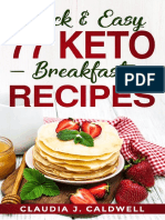 77 Keto Breakfast Recipes