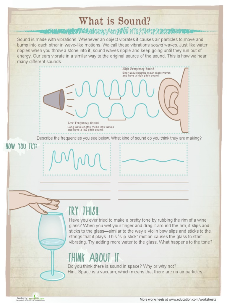 What Is Sound?: Now You Try | PDF