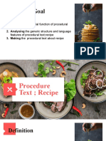 Recipe Procedural Baru Buat