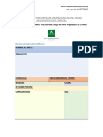 Ficha Descriptiva de Piezas Arqueológicas