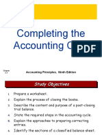 Completing The Accounting Cycle: Accounting Principles, Ninth Edition