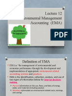 EMA Lecture Provides Overview of Environmental Management Accounting