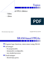 Topics: SRAM-based FPGA Fabrics