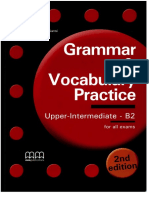 Grammar and Vocabulary Practice Upper Intermediate b2