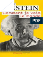 Albert Einstein - Comment Je Vois Le Monde