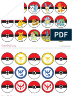Free Pokemon Birthday Party Printables