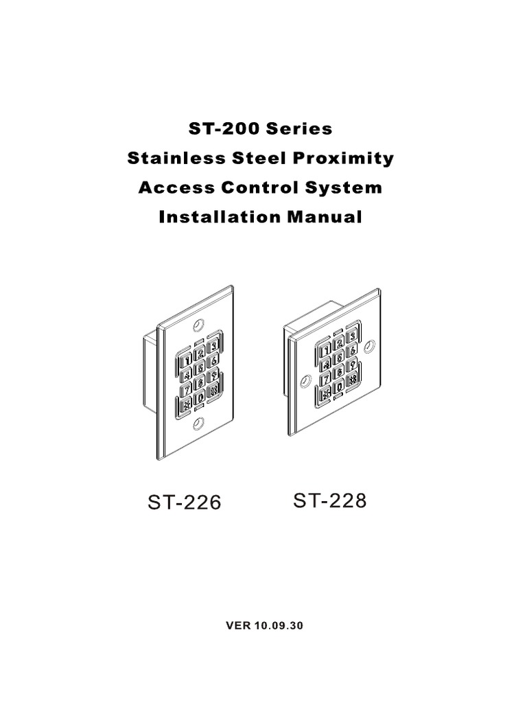 ST 226.228 EnglishA4 | PDF