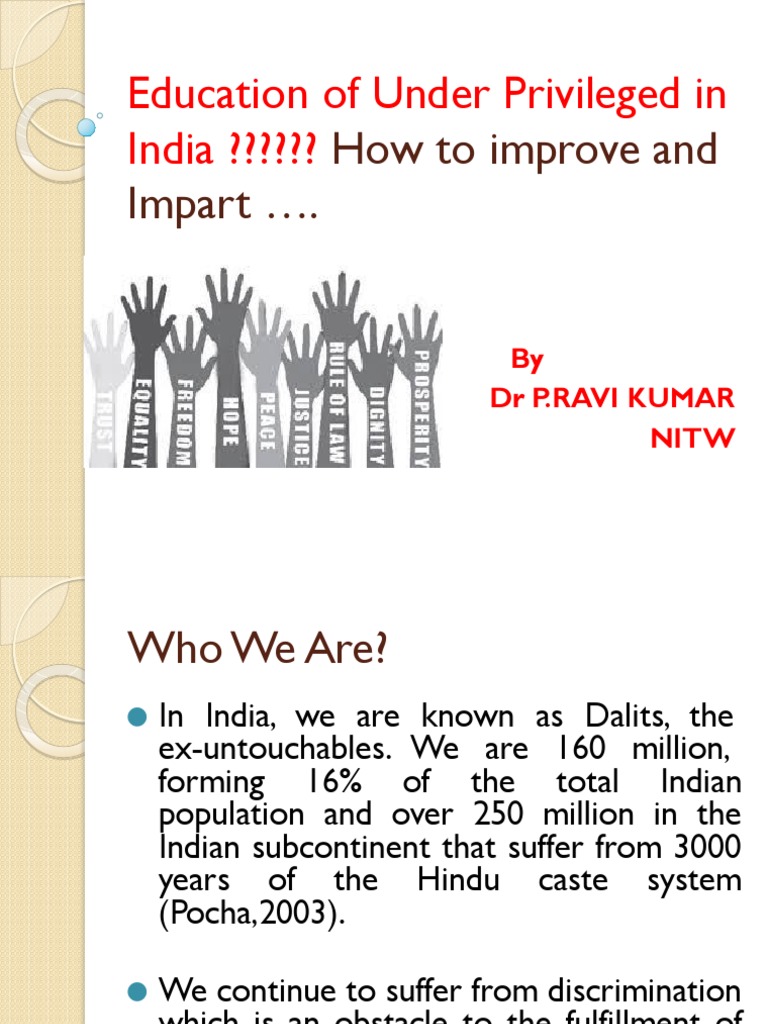 Empowering Dalits Through Education | PDF | Dalit