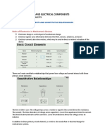 Module 2: Circuits and Electrical Components: Lesson 1: Circuit Elements and Constitutive Relationships