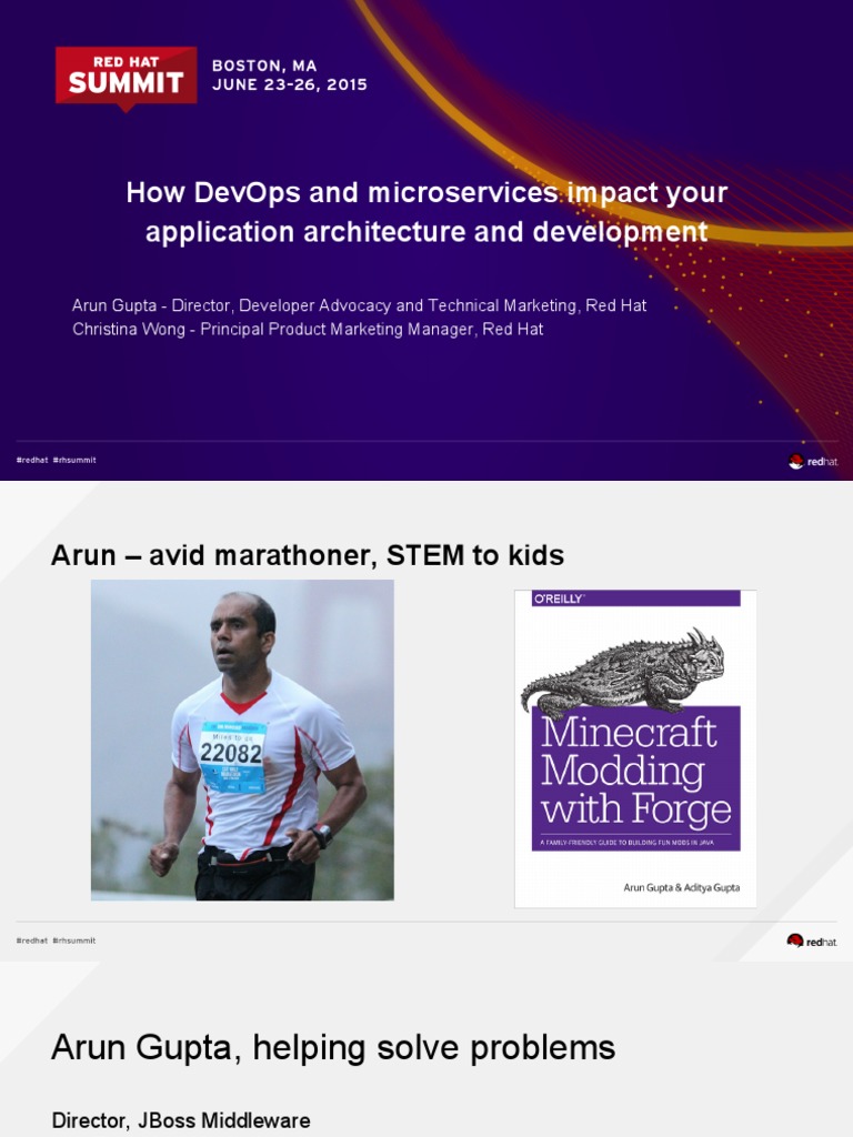 DevOps and Microservices Impact on Apps | PDF | Red Hat | Computer Science