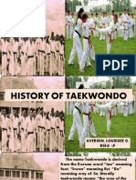 History of Taekwondo