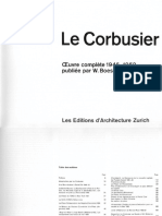 Le Corbusier Complete Works in Eight Volumes Vol. 5 - 1946-1952