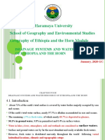 Haramaya University School of Geography and Environmental Studies Geography of Ethiopia and The Horn Module