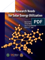 03. Basic Research Needs for Solar Energy Utilization Autor Department of Energy
