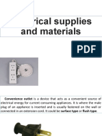 Electrical Supplies and Materials PP