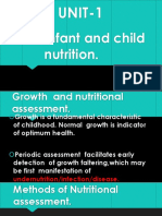 Infant and Child Nutrition.: UNIT-1