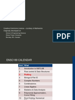 Plotting: Creative Commons License - Courtesy of Mathworks Originally Developed at