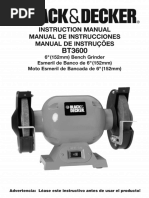 Manual Esmeril Black & Decker BT3600 6