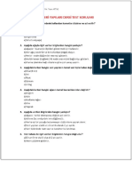 VERİ YAPILARI DERSİ TEST SORULARI - PDF Ücretsiz indirin