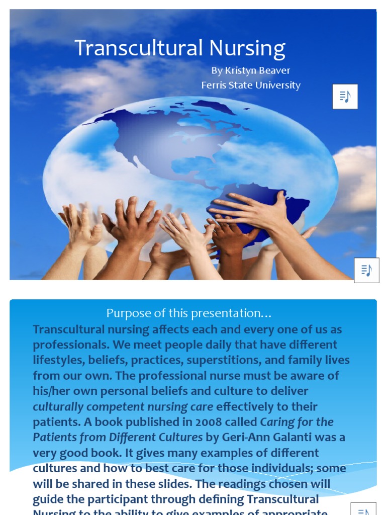 Transcult - Nursing PPT Nurs 450 Final | PDF | Pain | Nursing