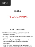 Unit 4: The Command Line