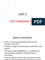 Unit 4: The Command Line