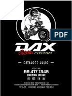 Catalogo Julio Dax Riders Custom