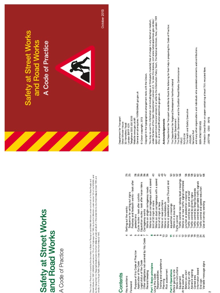 Red Book - NRSWA | PDF