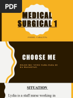 Medical Surgical 1: Johdel Cabaluna