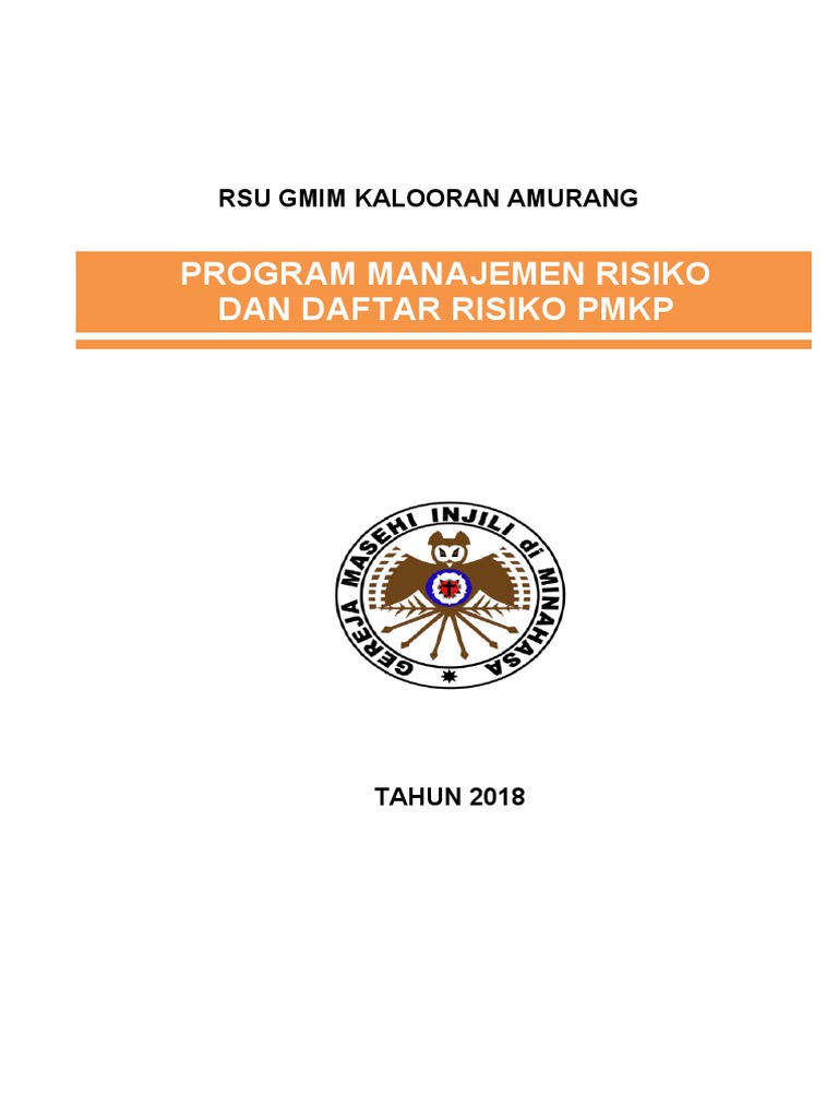 Manajemen Risiko RSU GMIM Kalooran 2018 | PDF