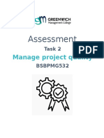 BSBPMG532 Assessment Task 2