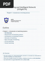 Chapter 1 - Introduction To Switching Systems (EEEg8254) 2021