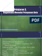 Bagaimana Memulai Pelayanan Kota