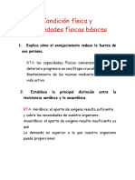 Condición Física y Capacidades Físicas Básicas