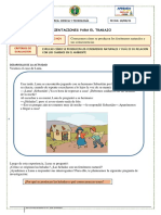 Ficha Orientaciones Ciencia y Tecnologia Dia Miercoles 18-08