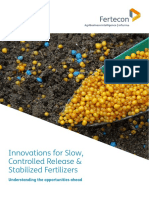 Fertecon Innovations For Slow CR and Stabilized Fertilizers REPORT