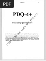 OCPD Questionnaire and Scoring Guide | PDF