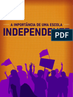 Cartilha - A Importancia de Uma Escola Independente