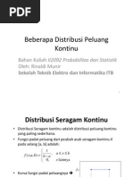 Download Beberapa Distribusi Peluang Kontinu by Agus Kristiyono SN52119599 doc pdf