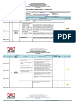 Plan de Administracion y Evaluacion Unidades Curriculares