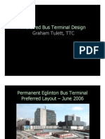 Preferred Bus Terminal Design: Graham Tulett, TTC