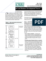 Idea Assessment and Business Development Process Outline