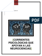 Corrientes psicológicas que apoyan a las neurociencias-Sánchez Martínez Ricardo Daniel-1°AM