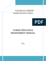 AKACIA KIA (U) LTD HR