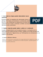 Principales Problemas de La Pubertad y Experiencias Exitosas de Intervención