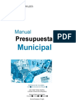 A. Manual Presupuestal-Nivel Municipal