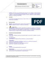 Ddcset-Po-St-021 01 Desencofrado de Estructuras