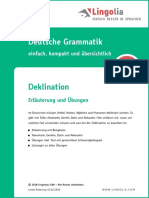 Deutsch Deklination De